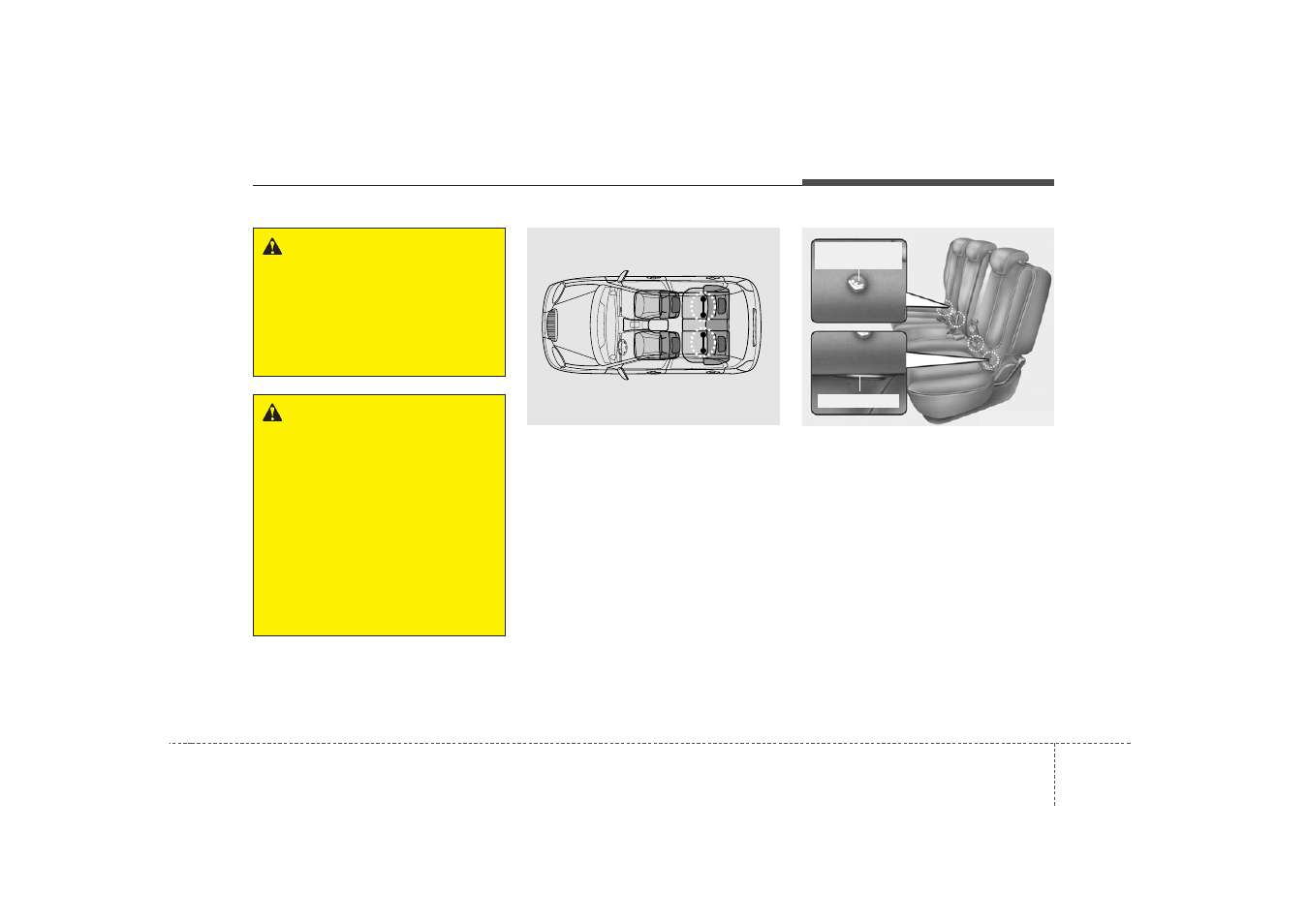 Safety features of your vehicle | KIA Soul 2010 User Manual | Page 44 / 314