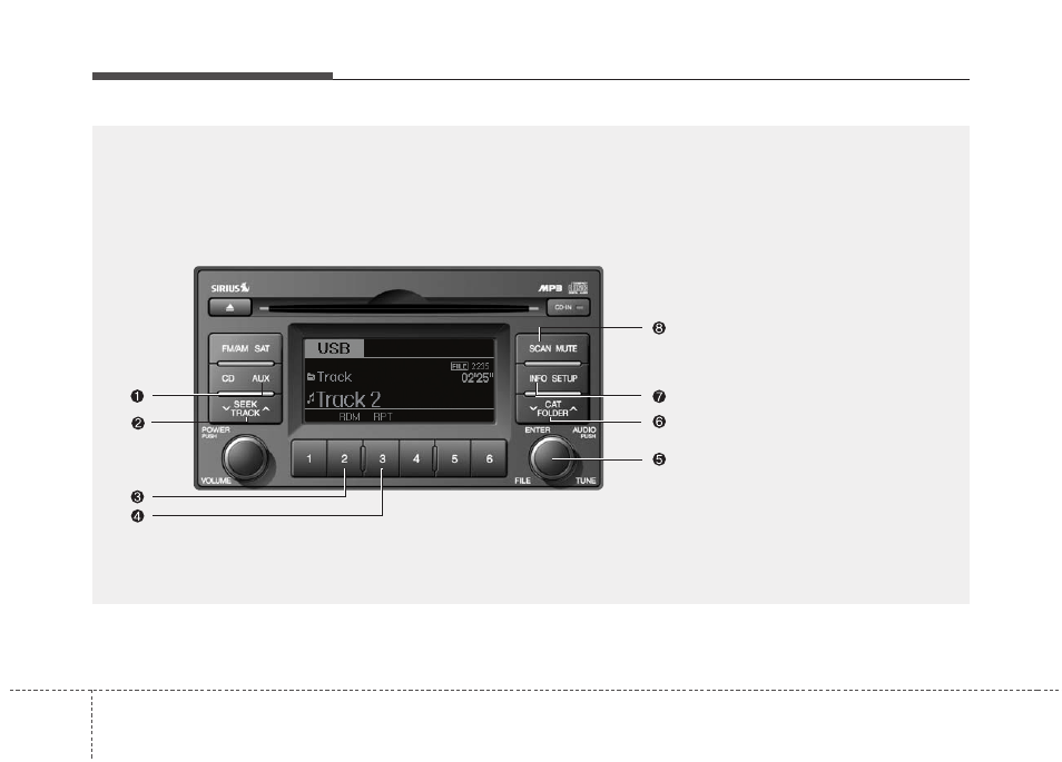 Knowing your vehicle | KIA Rio_Rio5 2011 User Manual | Page 105 / 240