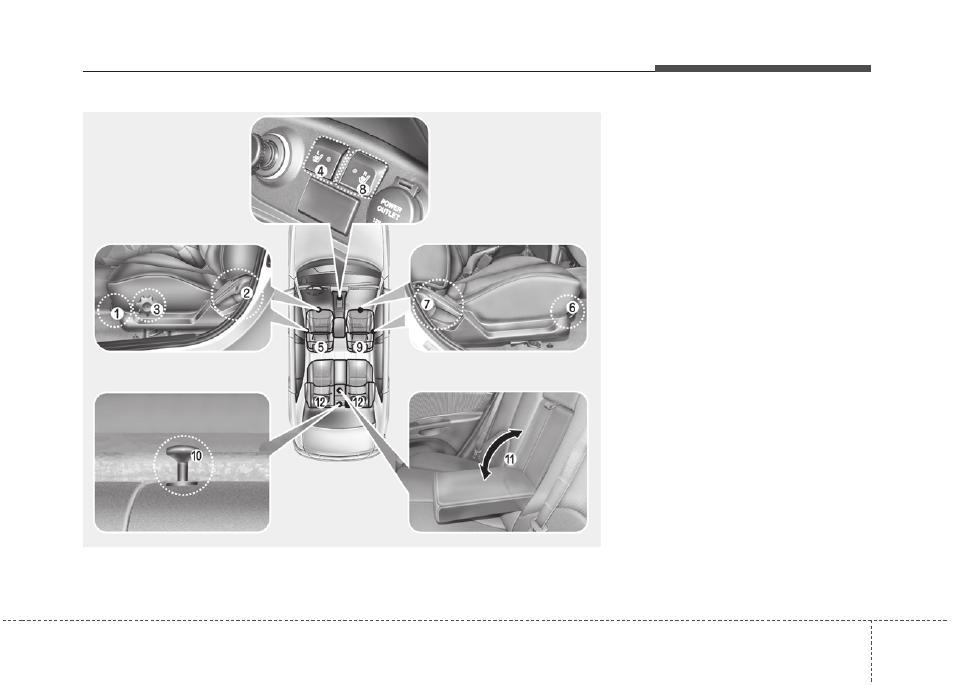 Knowing your vehicle | KIA Rio_Rio5 2011 User Manual | Page 26 / 240