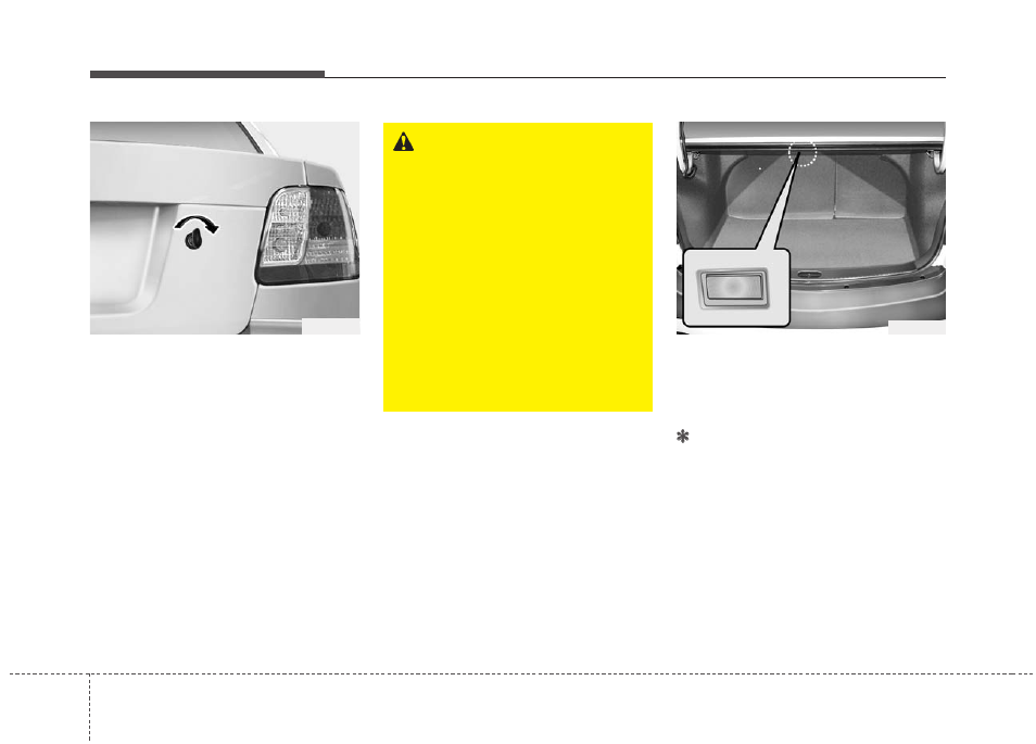 Knowing your vehicle | KIA Rio_Rio5 2011 User Manual | Page 73 / 240