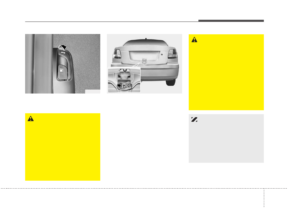 Knowing your vehicle | KIA Rio_Rio5 2011 User Manual | Page 74 / 240