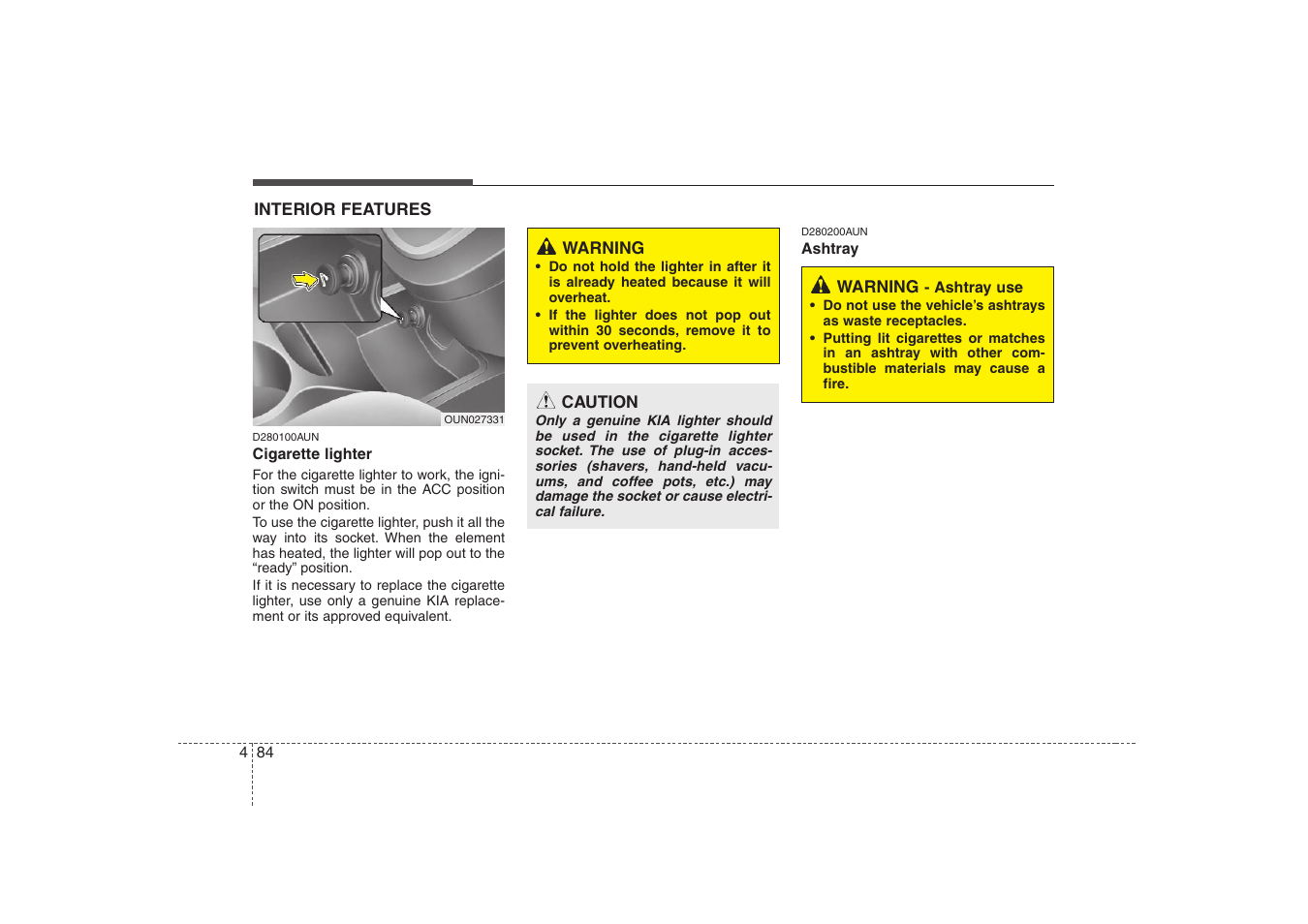 KIA Rondo 2008 User Manual | Page 163 / 341