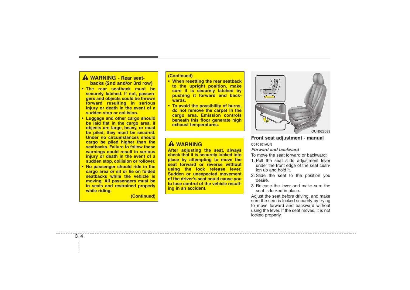 KIA Rondo 2008 User Manual | Page 17 / 341