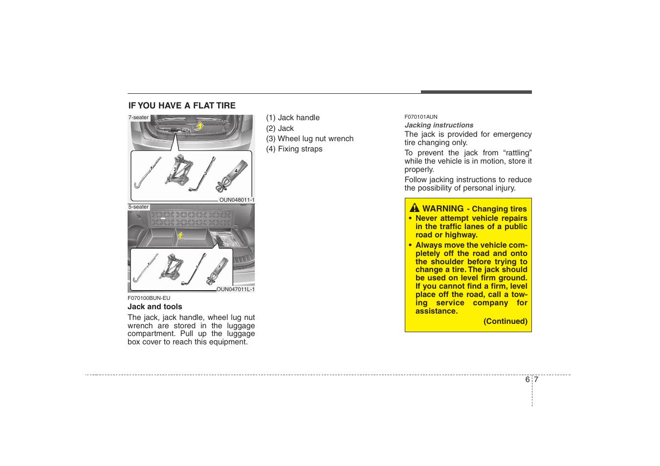 KIA Rondo 2008 User Manual | Page 256 / 341