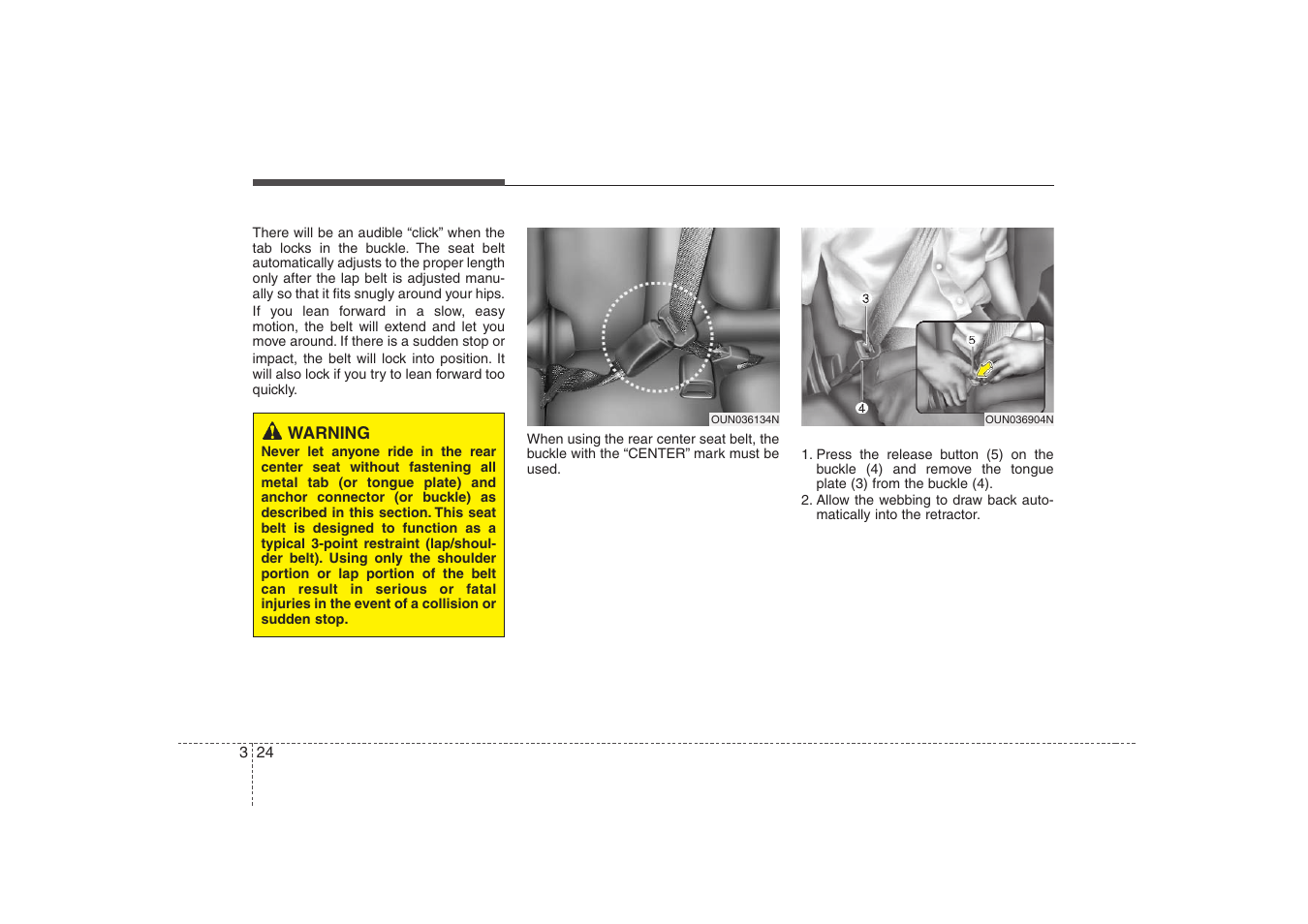 KIA Rondo 2008 User Manual | Page 37 / 341