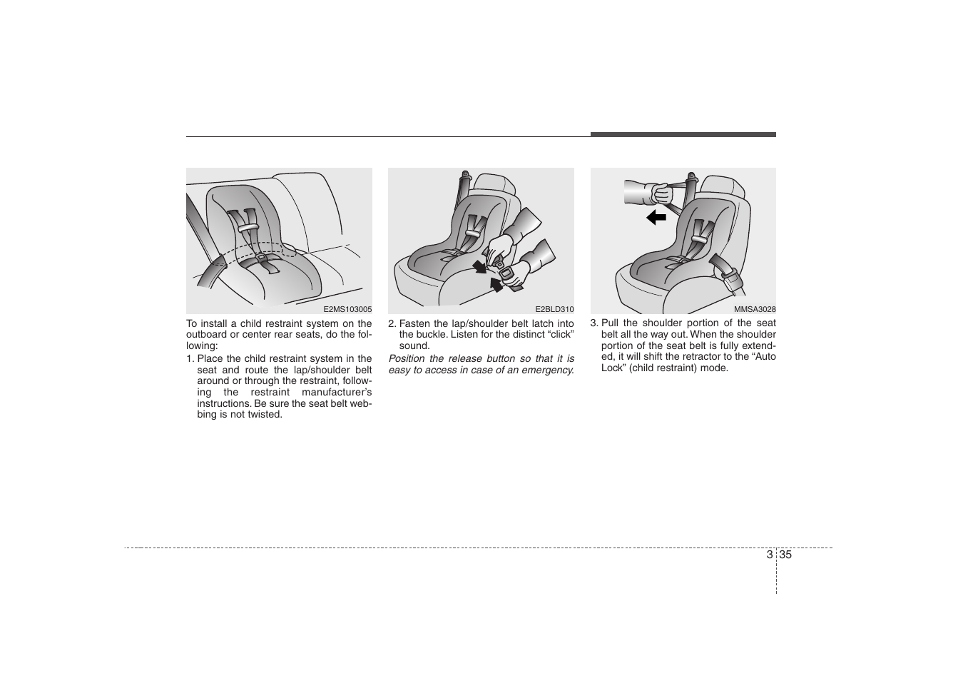 KIA Rondo 2008 User Manual | Page 48 / 341