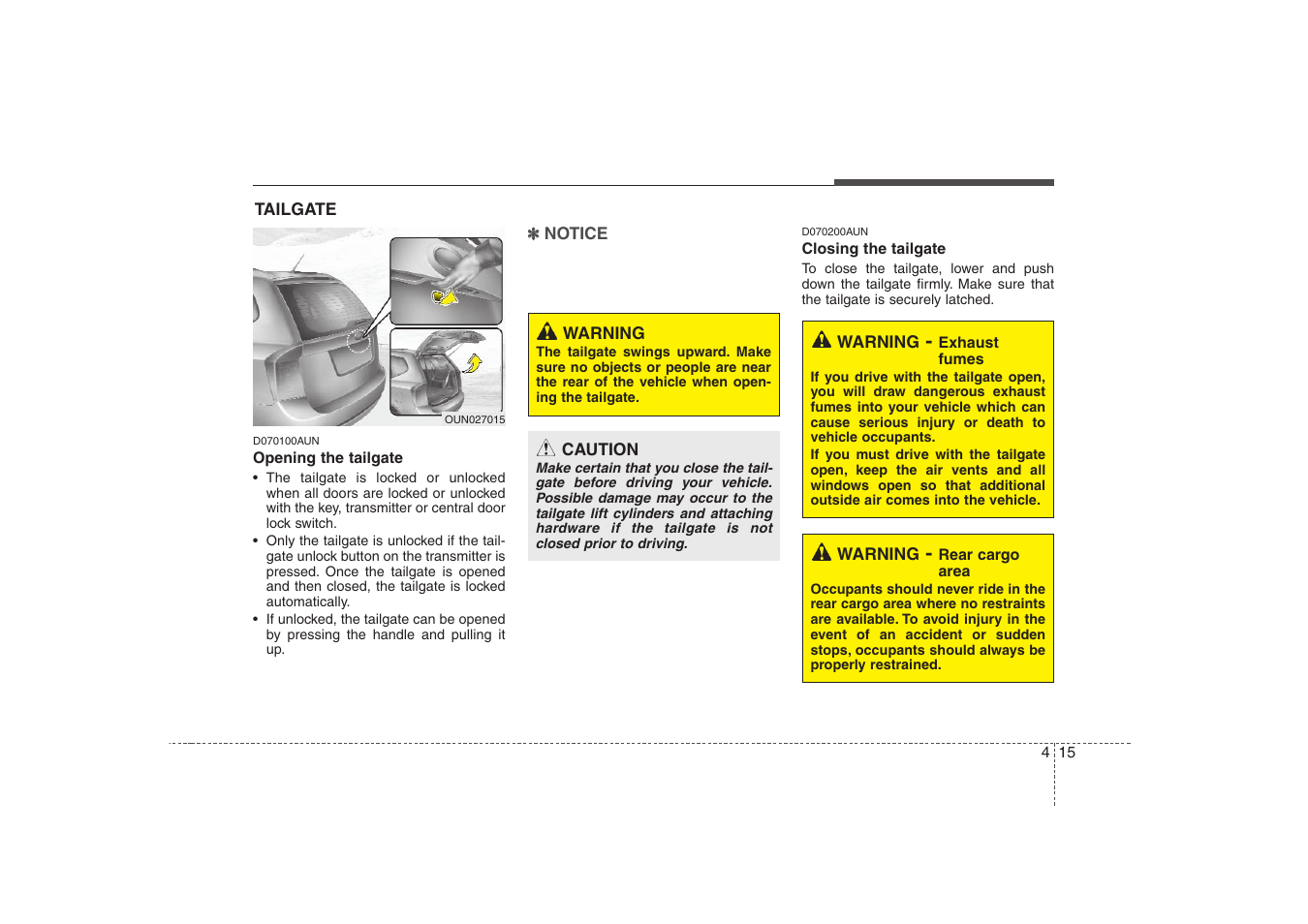 KIA Rondo 2008 User Manual | Page 94 / 341