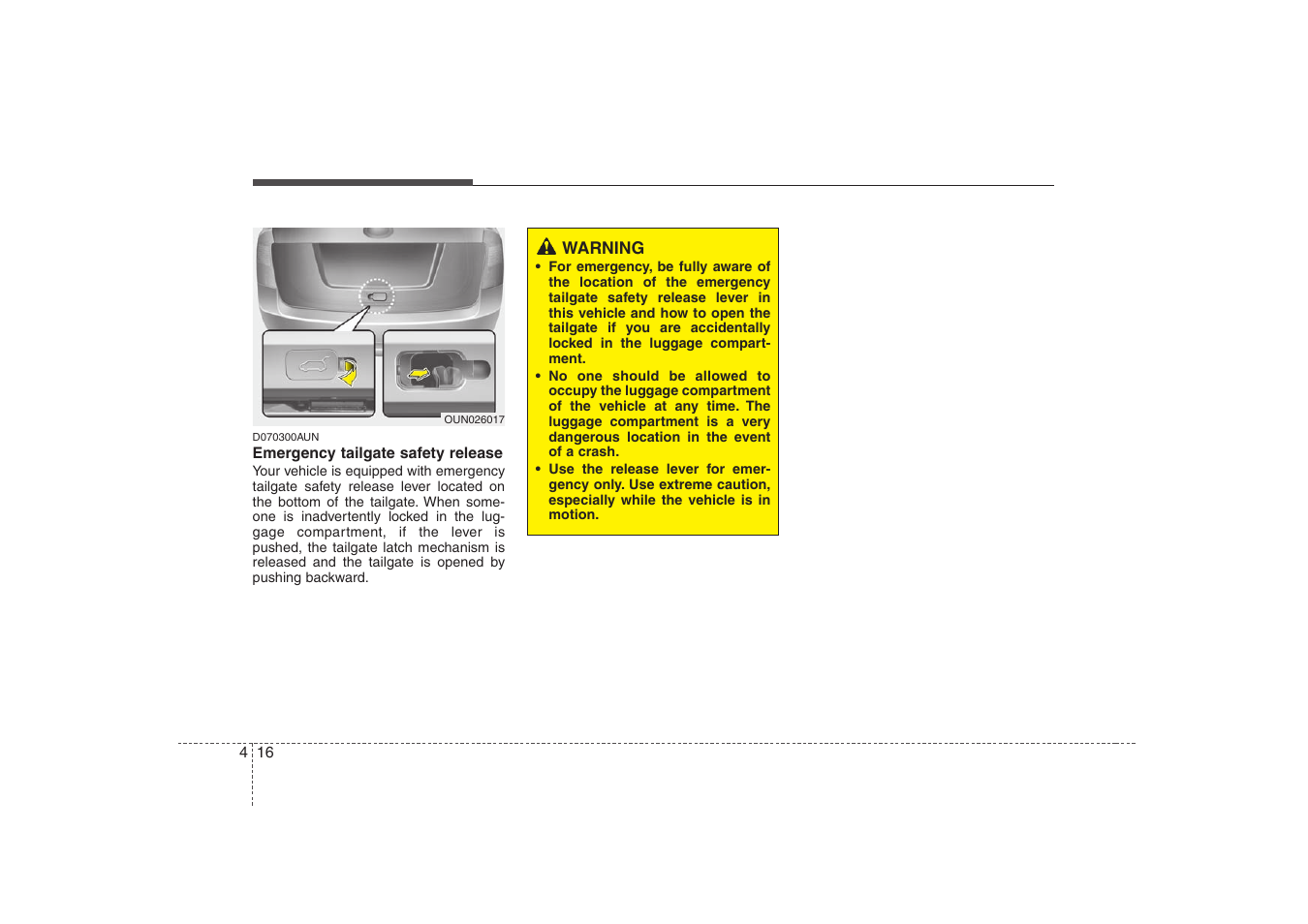 KIA Rondo 2008 User Manual | Page 95 / 341