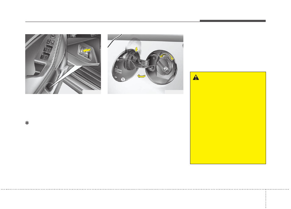 Features of your vehicle | KIA Optima 2011 User Manual | Page 105 / 385