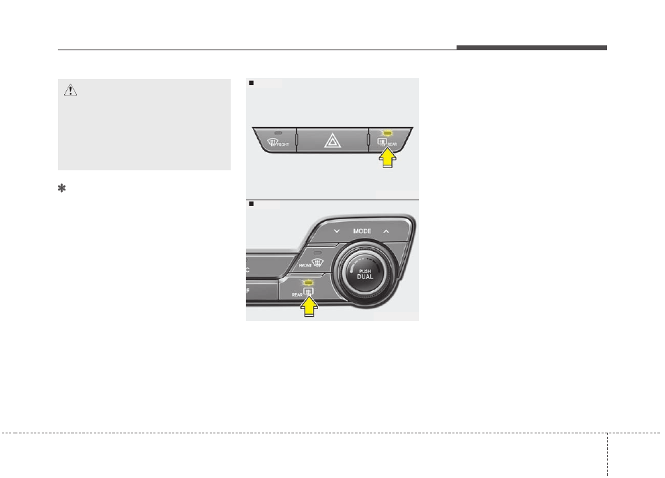 Features of your vehicle | KIA Optima 2011 User Manual | Page 169 / 385