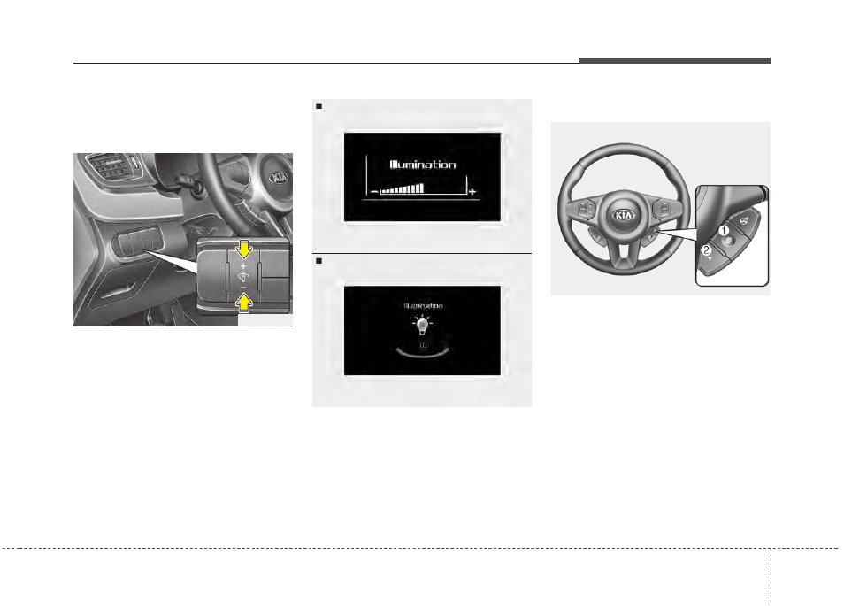 Features of your vehicle | KIA Rondo 2014 User Manual | Page 142 / 517