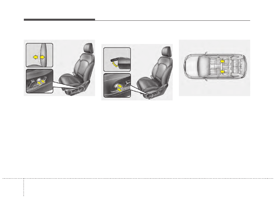 Safety features of your vehicle | KIA Rondo 2014 User Manual | Page 22 / 517