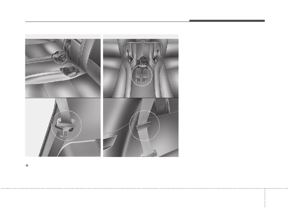 Safety features of your vehicle | KIA Rondo 2014 User Manual | Page 27 / 517
