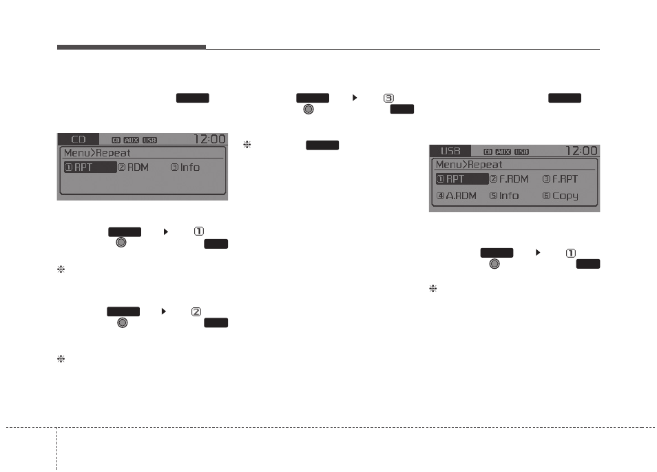 Features of your vehicle | KIA Rondo 2014 User Manual | Page 279 / 517