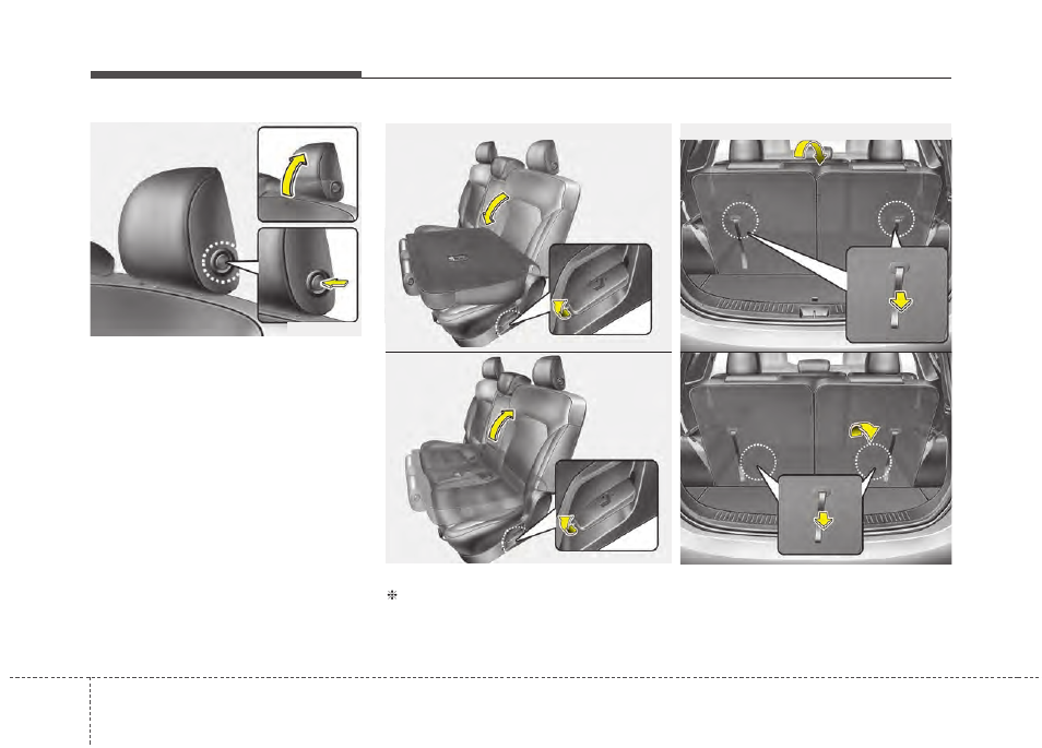 Safety features of your vehicle | KIA Rondo 2014 User Manual | Page 28 / 517