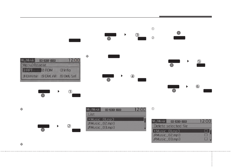 Features of your vehicle | KIA Rondo 2014 User Manual | Page 282 / 517