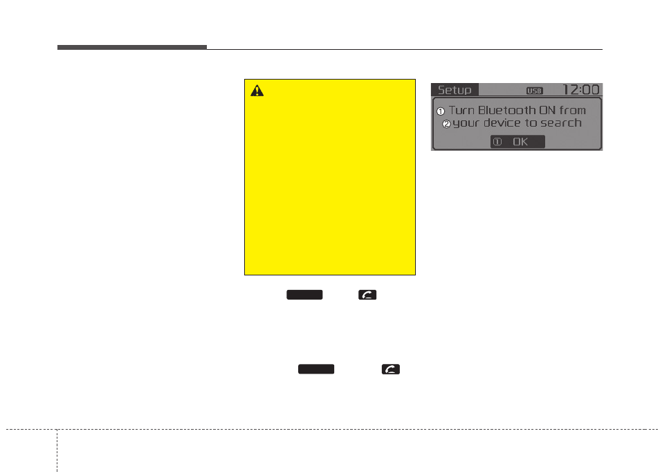 Features of your vehicle, Warning | KIA Rondo 2014 User Manual | Page 287 / 517