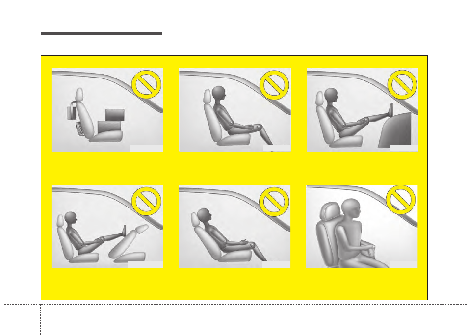 Safety features of your vehicle | KIA Rondo 2014 User Manual | Page 68 / 517