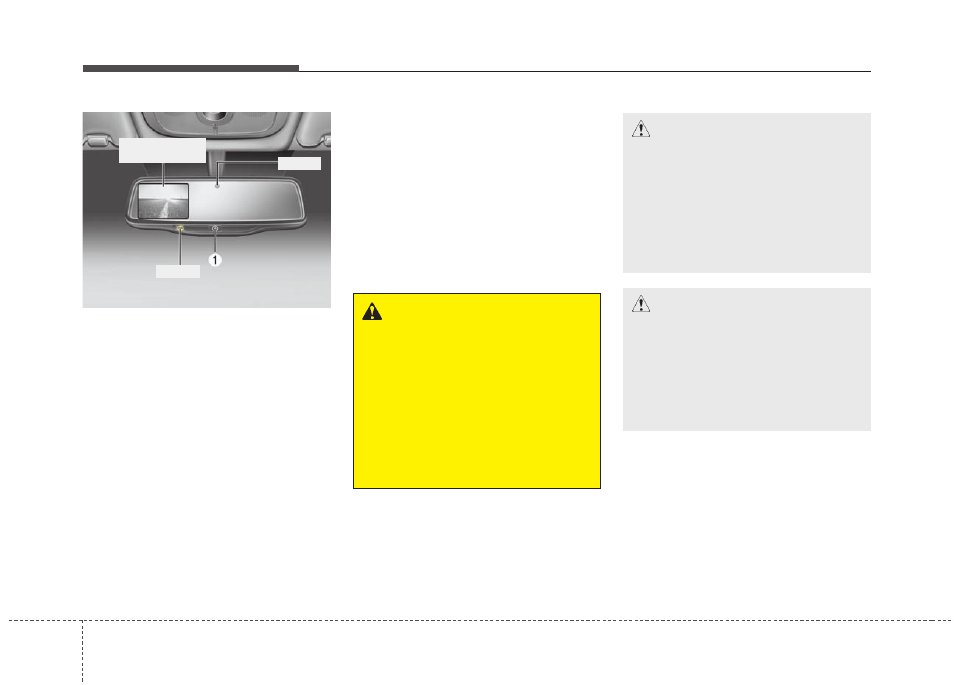 Features of your vehicle | KIA Soul 2011 User Manual | Page 106 / 356