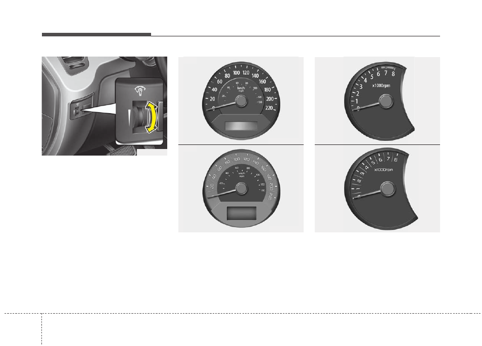 Features of your vehicle | KIA Soul 2011 User Manual | Page 110 / 356