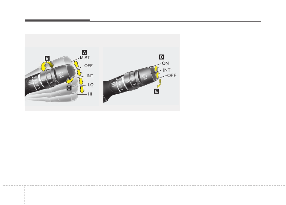 Features of your vehicle | KIA Soul 2011 User Manual | Page 134 / 356