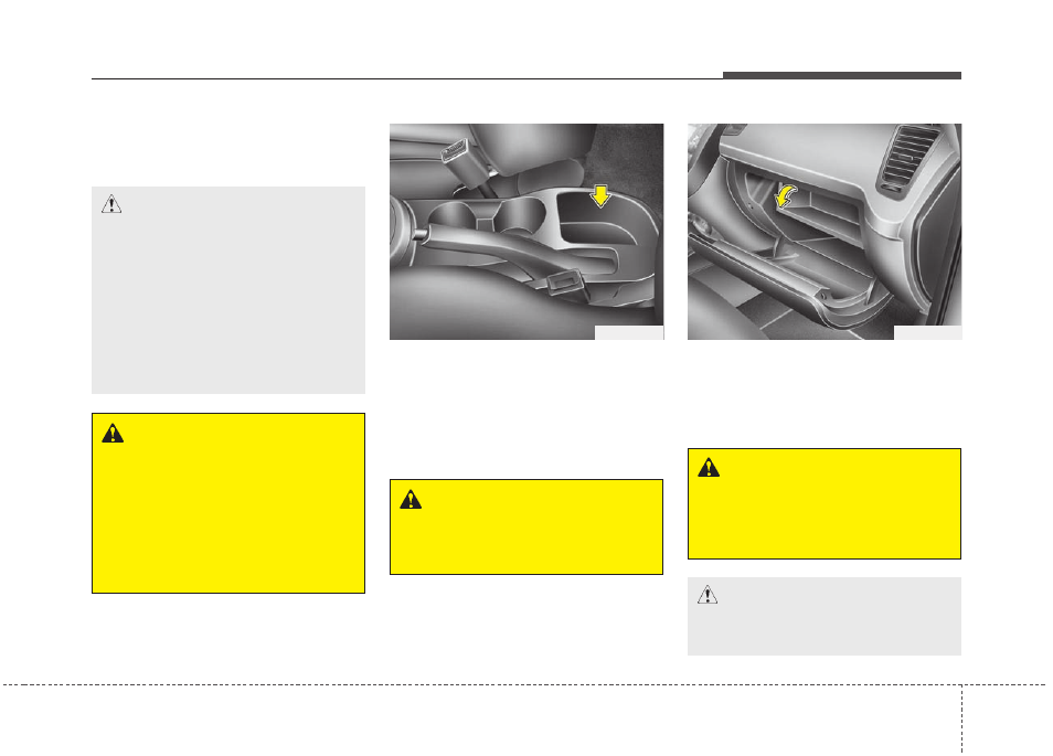 Features of your vehicle | KIA Soul 2011 User Manual | Page 159 / 356