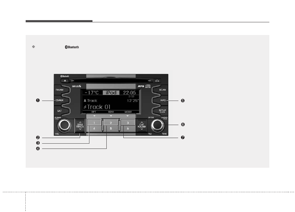Features of your vehicle, Ipod | KIA Soul 2011 User Manual | Page 184 / 356