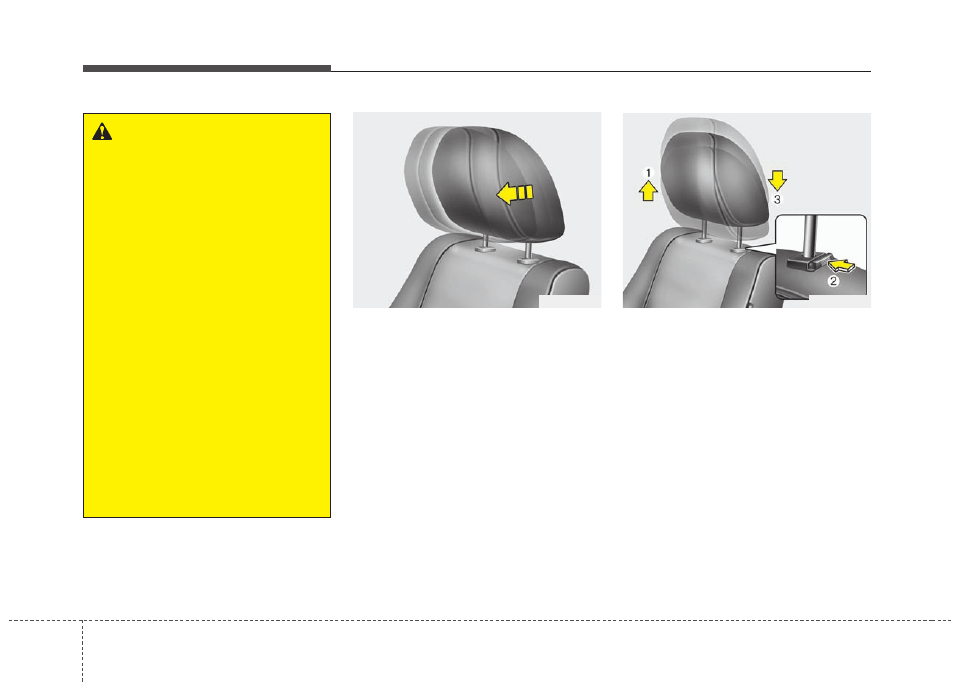 Safety features of your vehicle | KIA Soul 2011 User Manual | Page 19 / 356
