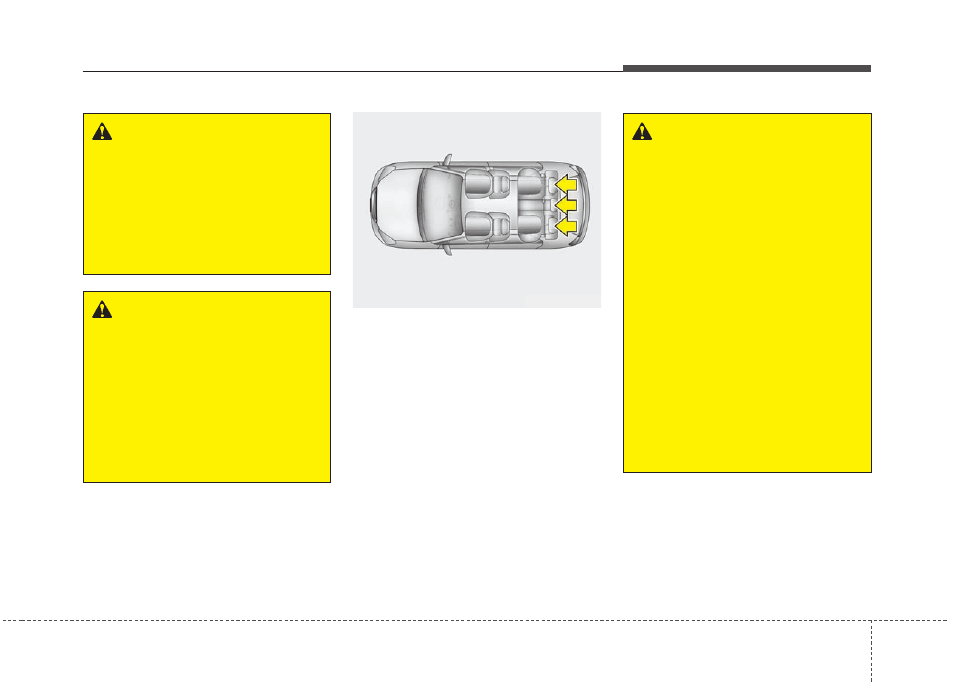 Safety features of your vehicle | KIA Soul 2011 User Manual | Page 24 / 356