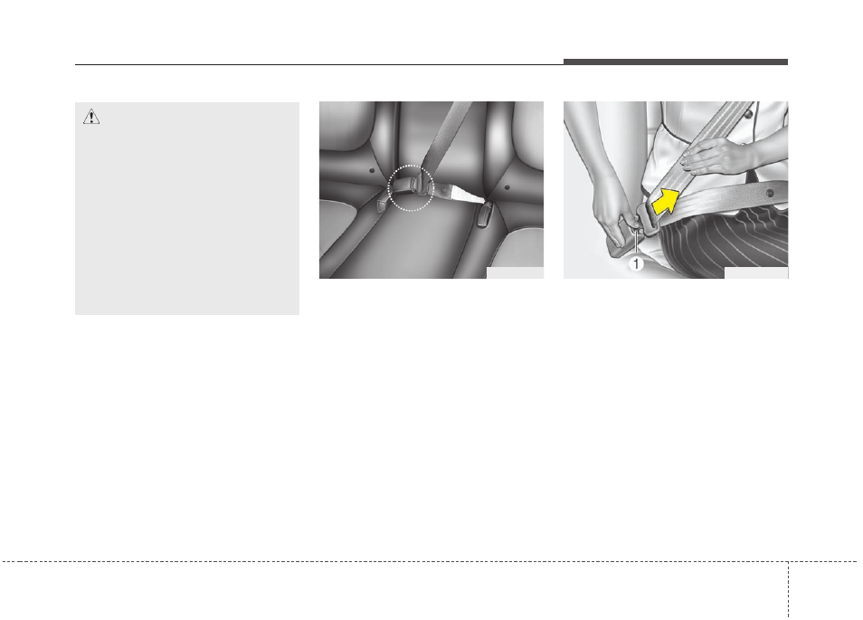 Safety features of your vehicle | KIA Soul 2011 User Manual | Page 30 / 356