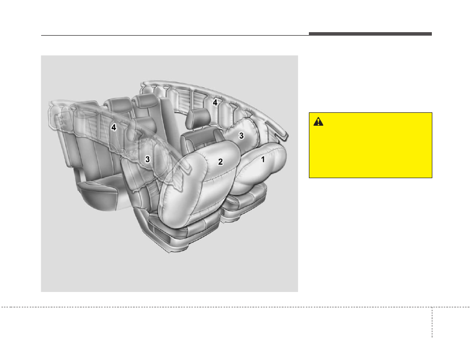 Safety features of your vehicle | KIA Soul 2011 User Manual | Page 46 / 356