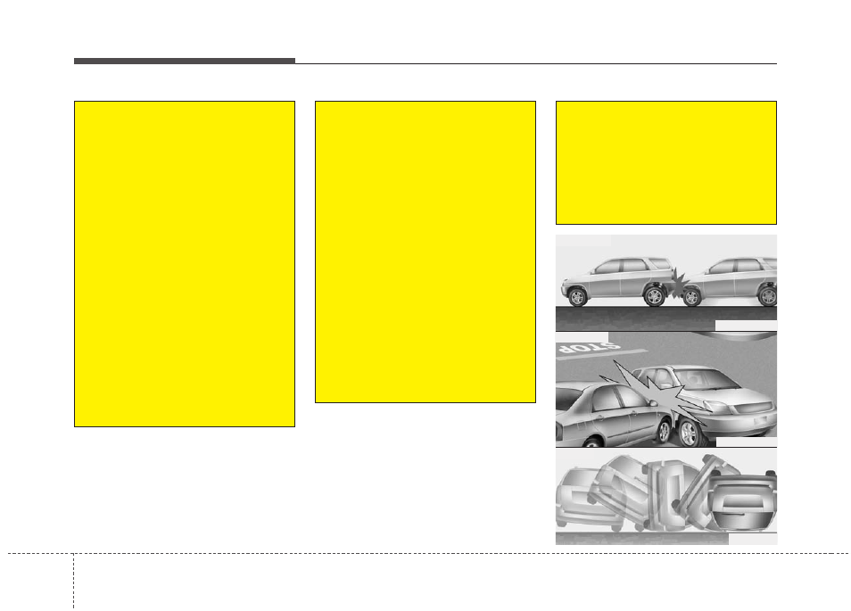 Safety features of your vehicle | KIA Soul 2011 User Manual | Page 61 / 356