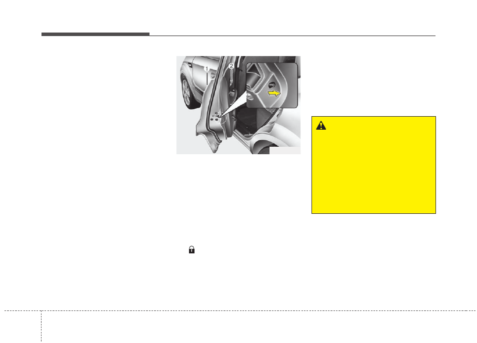 Features of your vehicle | KIA Soul 2011 User Manual | Page 88 / 356
