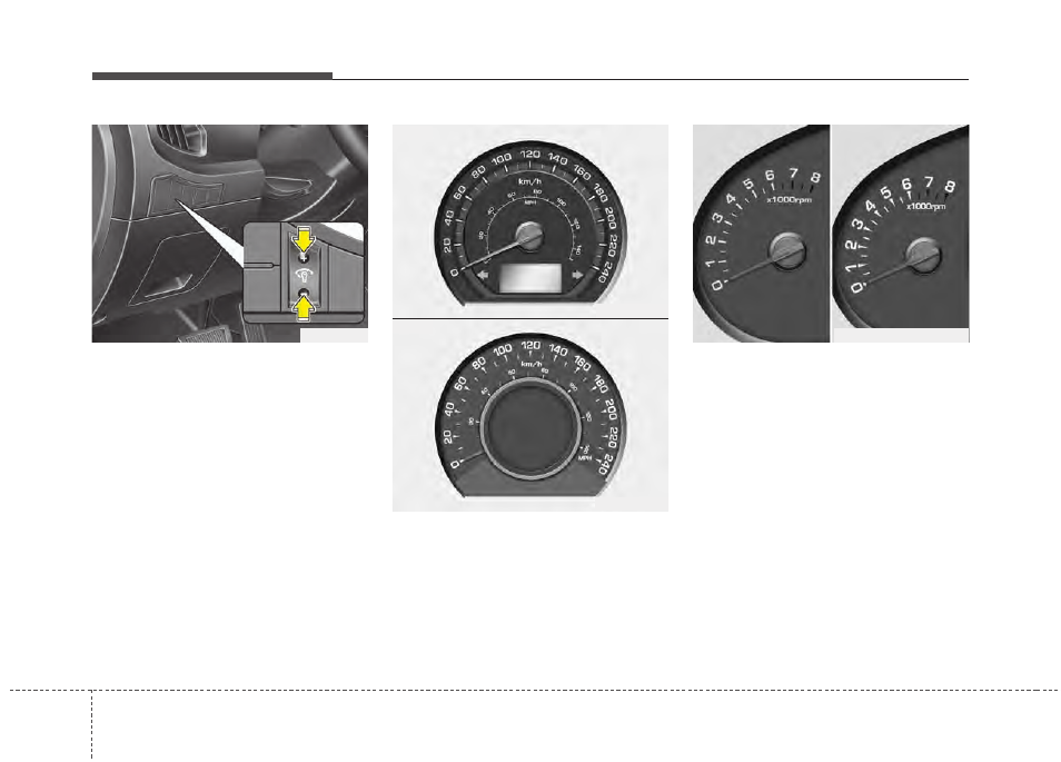 Features of your vehicle | KIA Sportage 2011 User Manual | Page 127 / 385