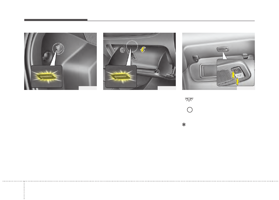 Features of your vehicle | KIA Sportage 2011 User Manual | Page 159 / 385