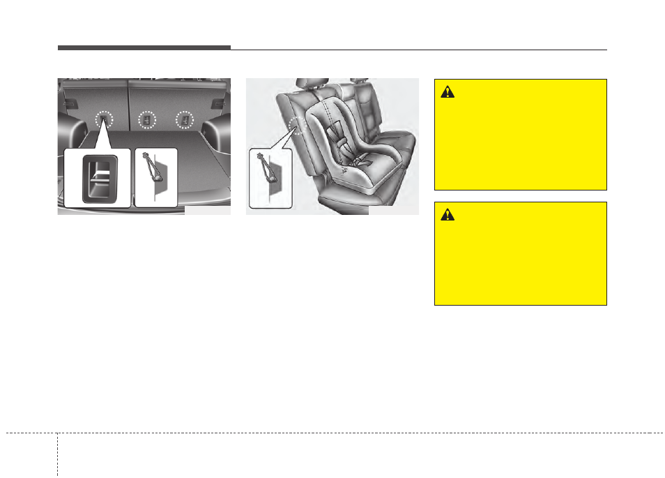 Safety features of your vehicle | KIA Sportage 2011 User Manual | Page 51 / 385