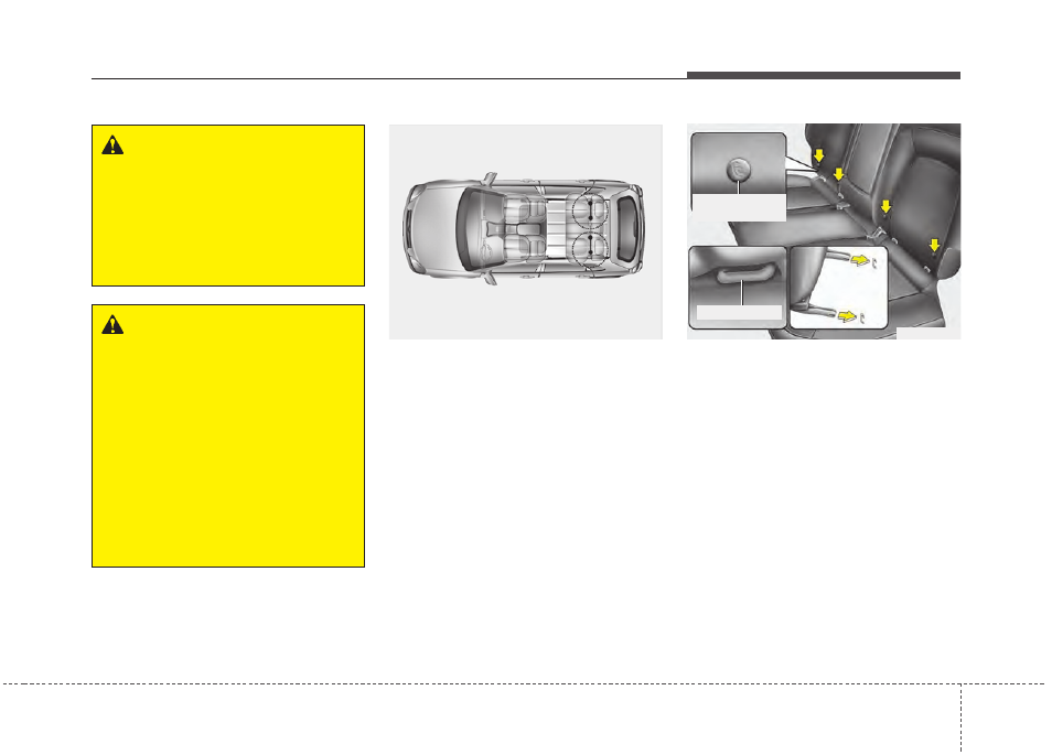 Safety features of your vehicle | KIA Sportage 2011 User Manual | Page 52 / 385