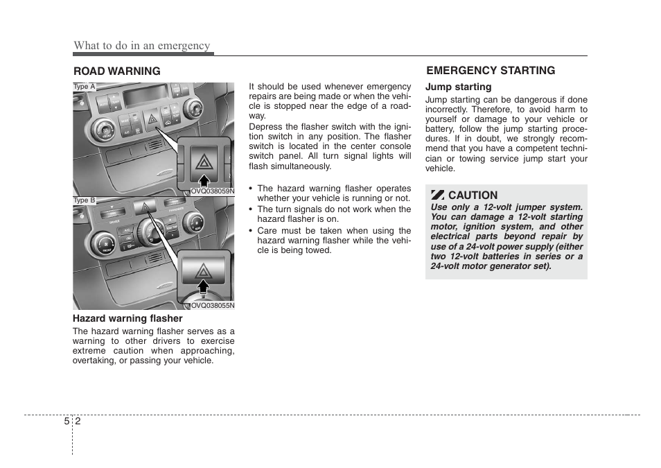 What to do in an emergency | KIA Sedona 2008 User Manual | Page 269 / 339