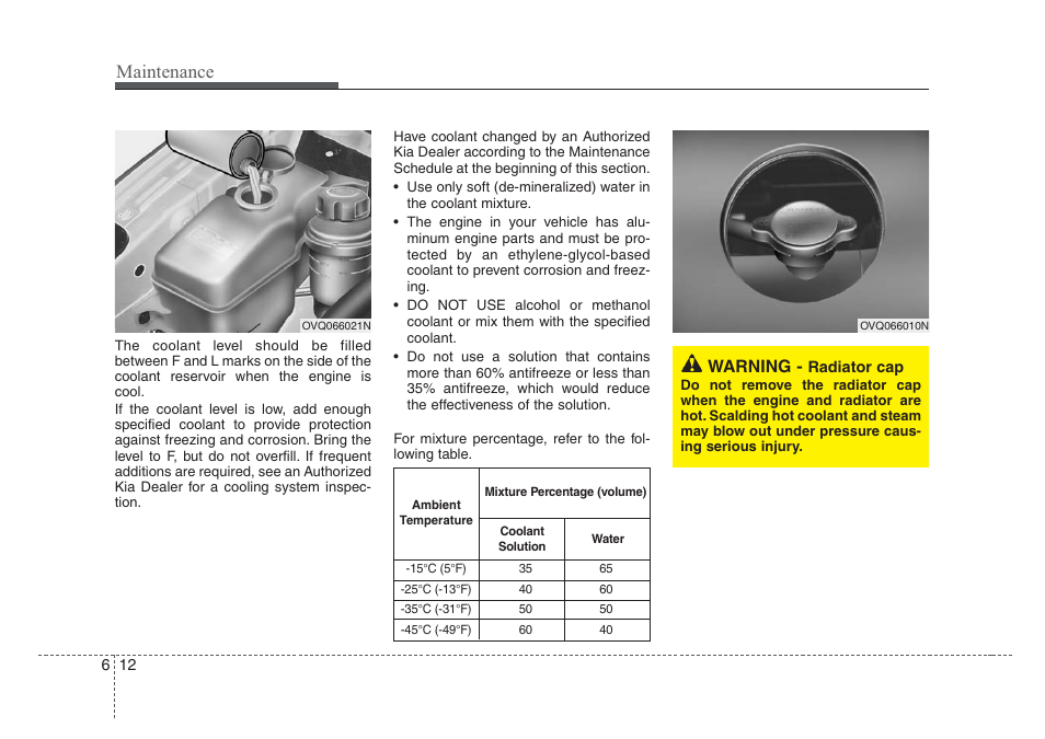 Maintenance | KIA Sedona 2008 User Manual | Page 297 / 339