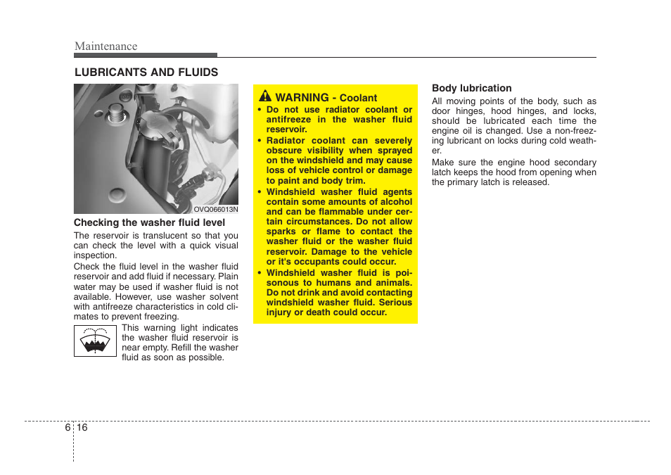 Maintenance | KIA Sedona 2008 User Manual | Page 301 / 339