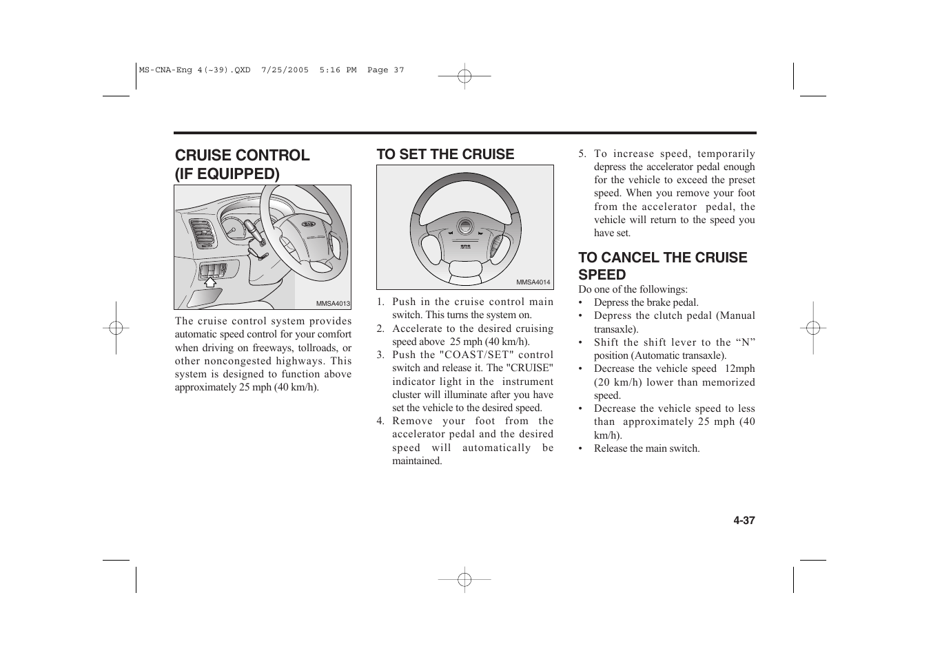 KIA Magentis 2006 User Manual | Page 116 / 225