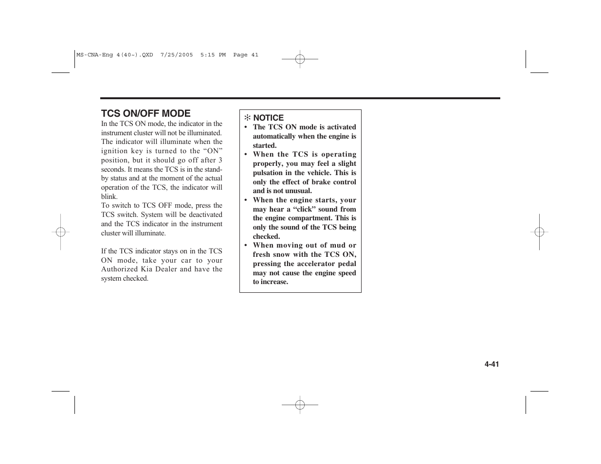 KIA Magentis 2006 User Manual | Page 120 / 225