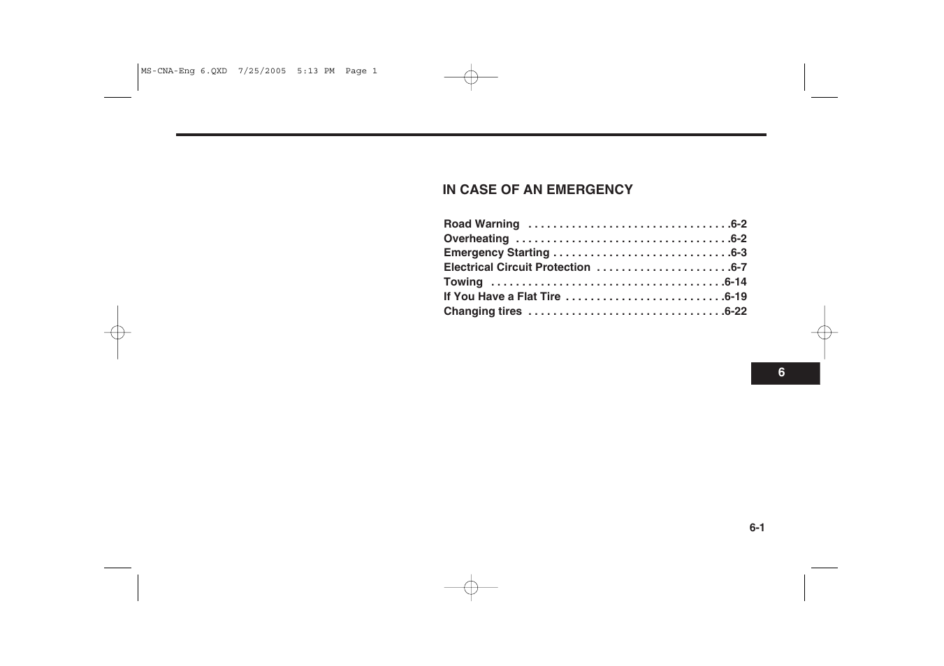 KIA Magentis 2006 User Manual | Page 152 / 225