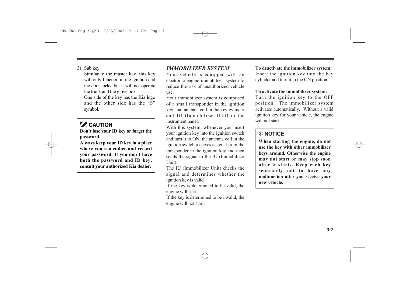 KIA Magentis 2006 User Manual | Page 16 / 225