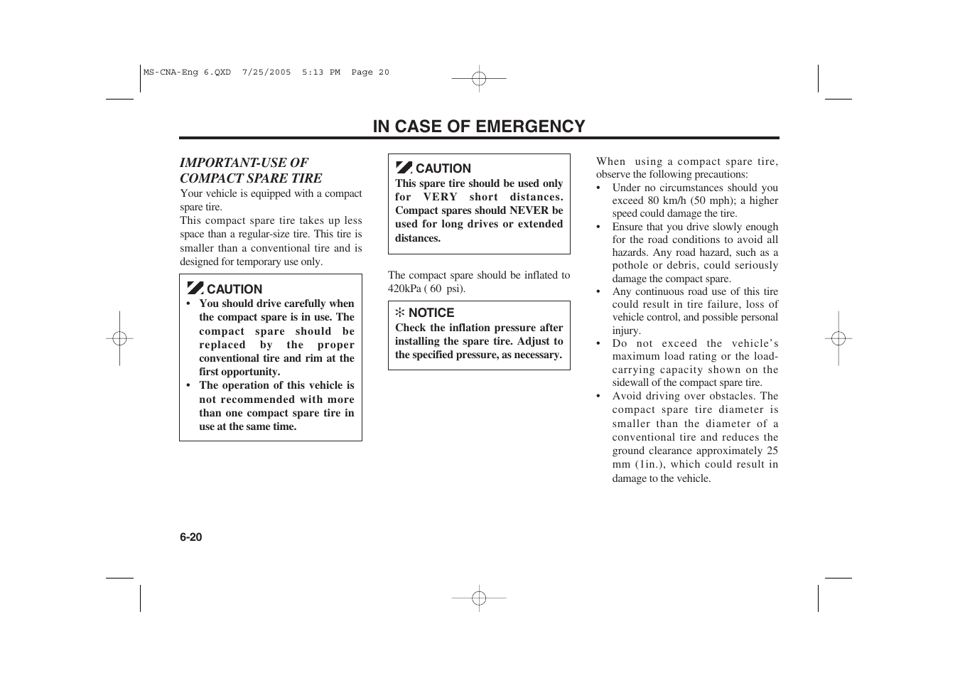 KIA Magentis 2006 User Manual | Page 171 / 225