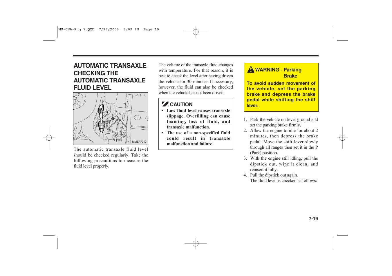 Automatic transaxle | KIA Magentis 2006 User Manual | Page 195 / 225