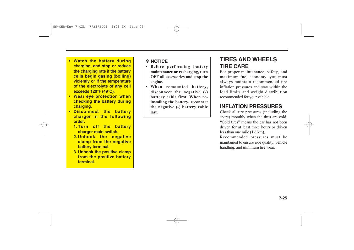 Tires and wheels | KIA Magentis 2006 User Manual | Page 201 / 225