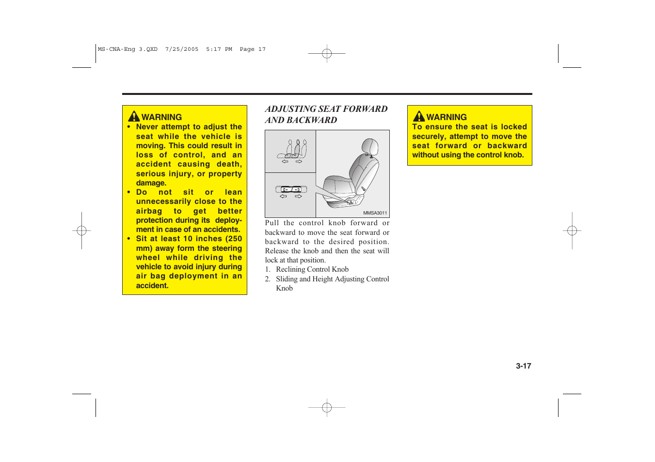 KIA Magentis 2006 User Manual | Page 26 / 225