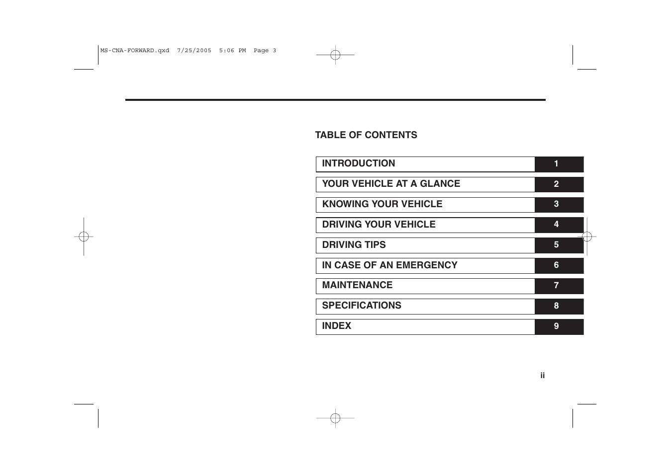 KIA Magentis 2006 User Manual | Page 3 / 225