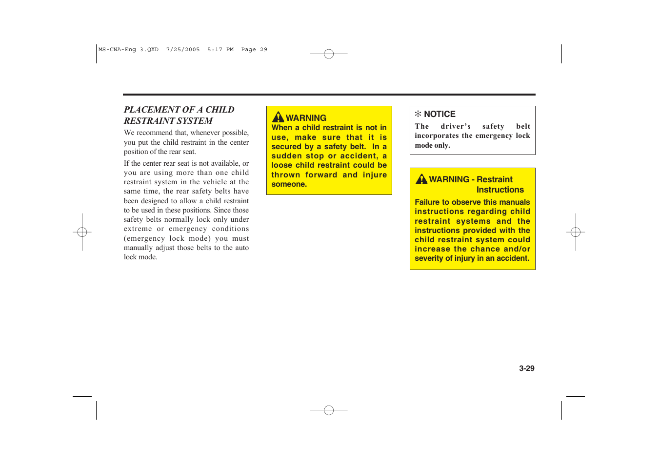 KIA Magentis 2006 User Manual | Page 38 / 225